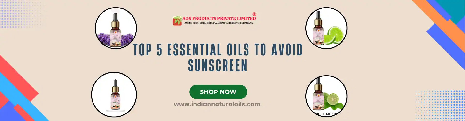 essential oils to avoid using in your sunscreen