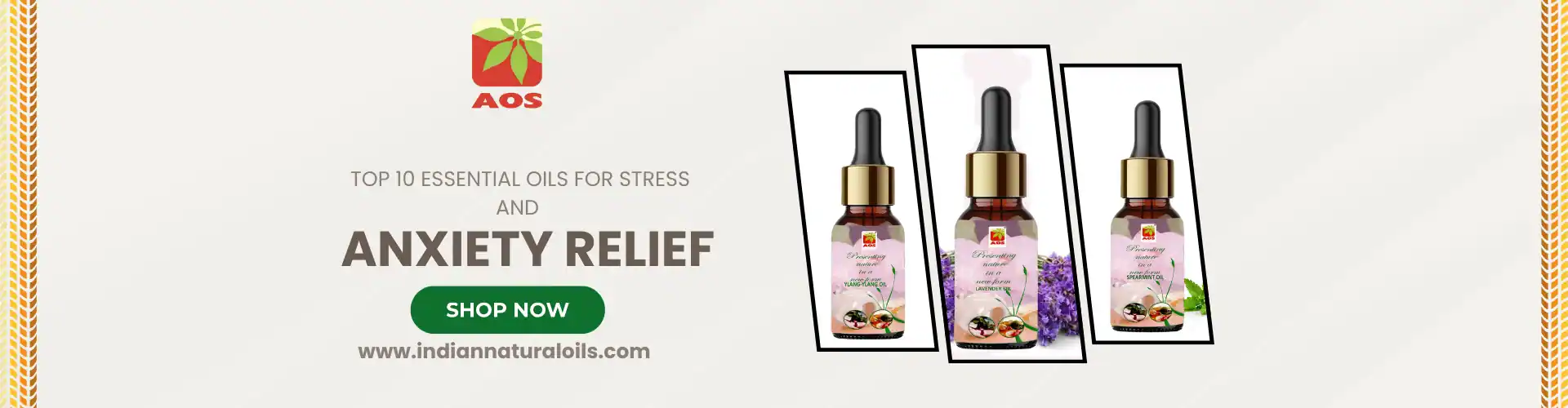 Top 10 essential oils for Stress & Anxiety Relief