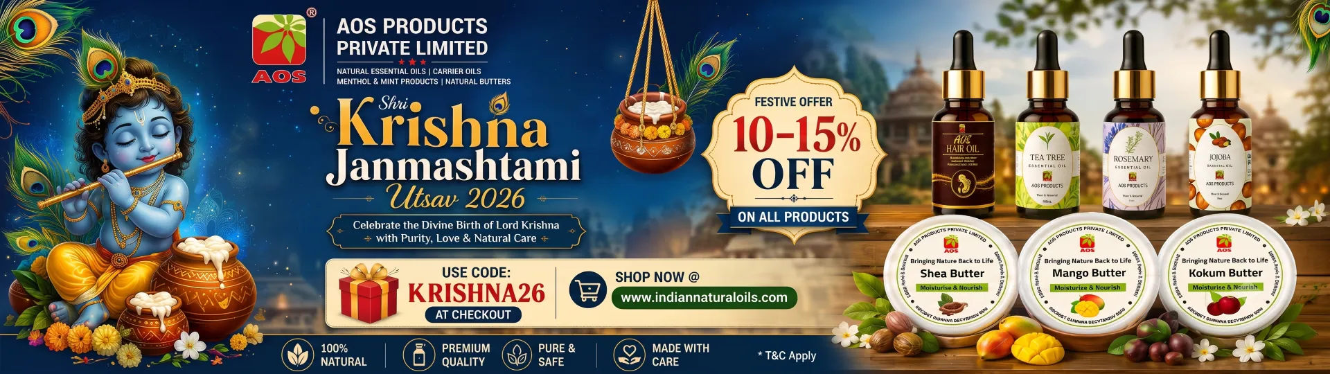 Krishna Janmashtami Sale 2026 Krishna Janmashtami Sale 2026