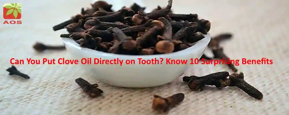 Clove Oil for Toothache