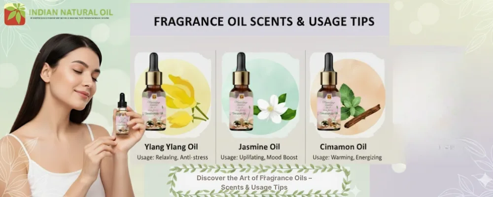 Fragrance oil scents and usage tips