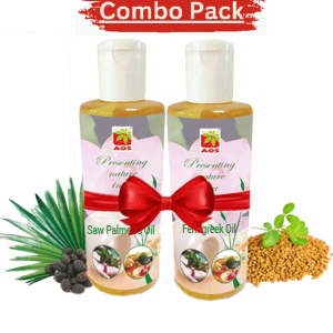 Combo Pack Saw Palmetto Oil and Fenugreek Oil